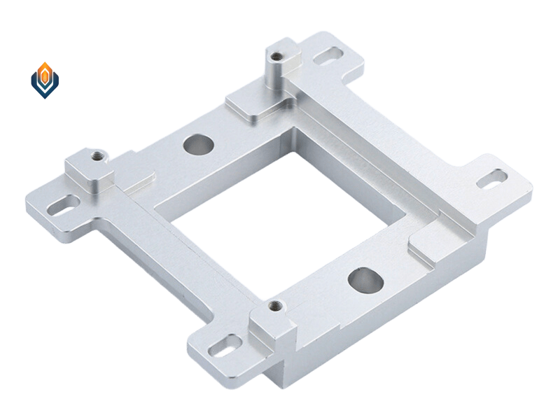 CNC machined frame for battery transmission components